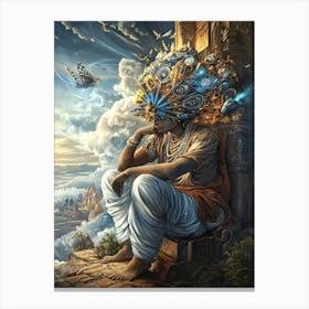 Lord Krishna 10 Canvas Print