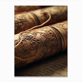 Scrolls Canvas Print