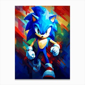 Sonic The Hedgehog 6 Canvas Print