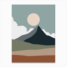 Mountain Landscape Canvas Print