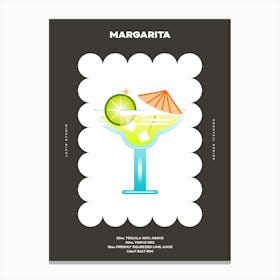 Margarita Dark Canvas Print