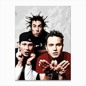 Blink 182 11 Canvas Print