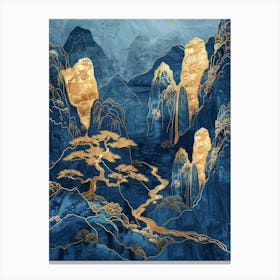 Chinese Mountains 36 Canvas Print