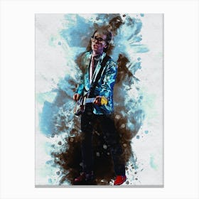 Smudge Elvis Costello & The Curse Of Top Of The Pops Canvas Print