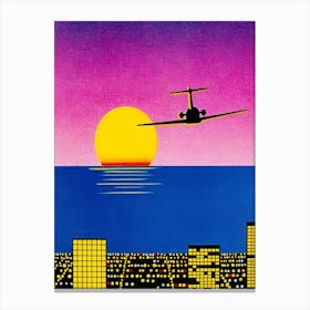 Hiroshi Nagai Air Plane Canvas Print