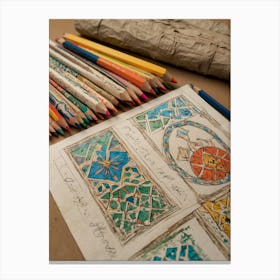 Islamic Art Canvas Print