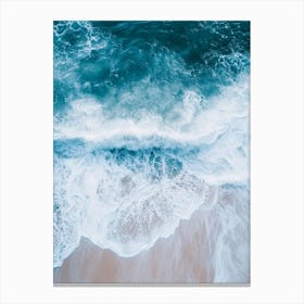 Aerial View Of The Ocean 11 Canvas Print