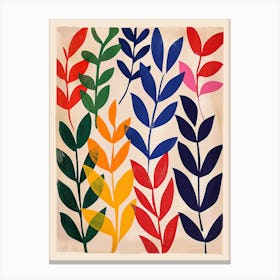 Midnight Tropics Matisse Style Lienzo