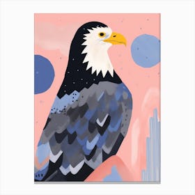 Playful Illustration Of Eagle For Kids Room 3 Canvas Print