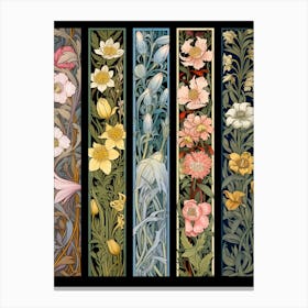 William Morris Flowers 1 Canvas Print