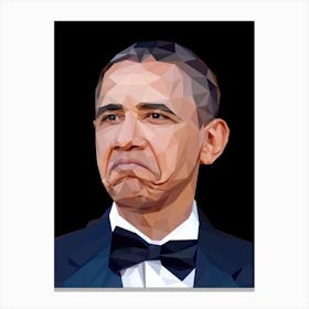 Barack Obama not bad meme Canvas Print