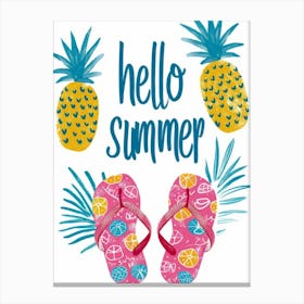 Hello Summer 2 Canvas Print