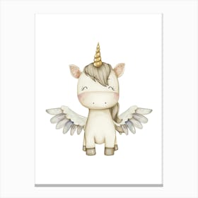 Unicorn Wall Art Canvas Print