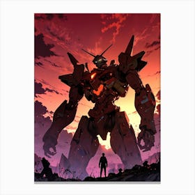 Neon Genesis Evangelion Gundam Anime Manga Canvas Print