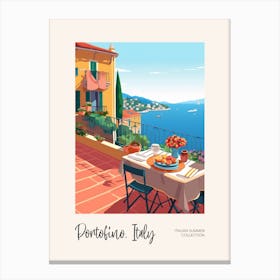 Portofino 1 Italian Summer Collection Canvas Print