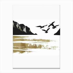 Birds In Flight 10 Canvas Print