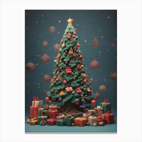 Christmas Tree Canvas Print