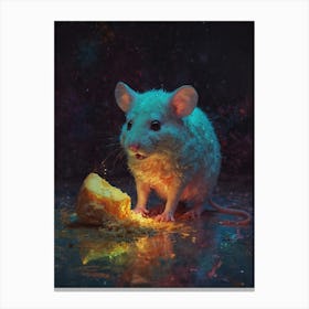 Mouse In The Dark 1 Canvas Print