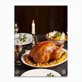 Thanksgiving Dinner Canvas Print