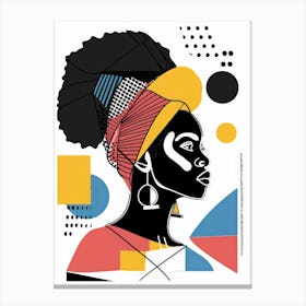 African Woman 121 Canvas Print