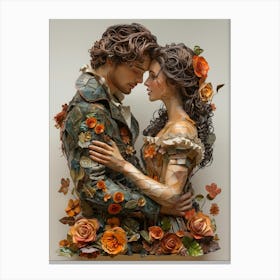 Adam And Eve Canvas Print