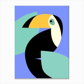 Quiet Toucan Canvas Print