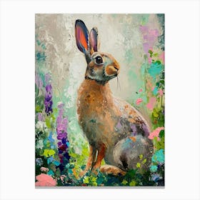 Dutch Rabbit Painting 4 Canvas Print