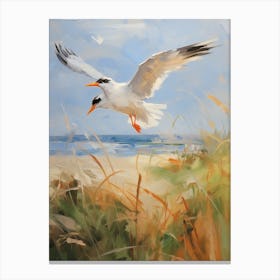 Bird Painting Common Tern 2 Canvas Print