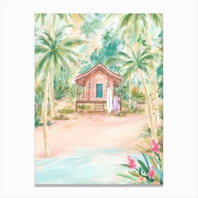 Island Home Canvas Print