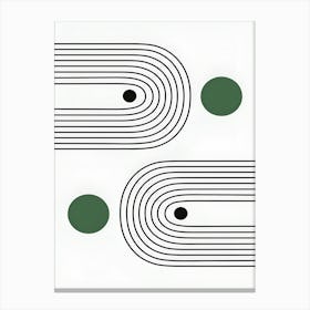 Bauhaus Art 7 Canvas Print