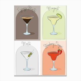 Cocktails Canvas Print