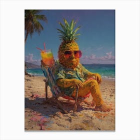 'Pineapple' 2 Canvas Print