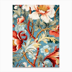 Floral Wallpaper 7 Canvas Print