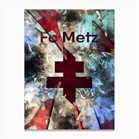 Fc Metz Canvas Print