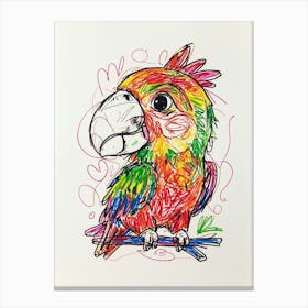 Parrot 8 Canvas Print