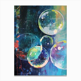 Bubbles 16 Canvas Print