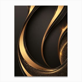 Gold Abstract Background 1 Canvas Print