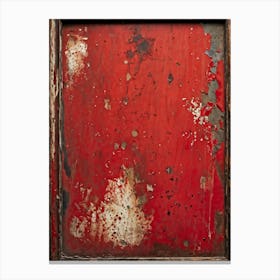 Vintage Frame Exhibiting Signs Of Aging A Spectrum Of Worn And Grimy Textures Co Existing On Its Su (2) Canvas Print