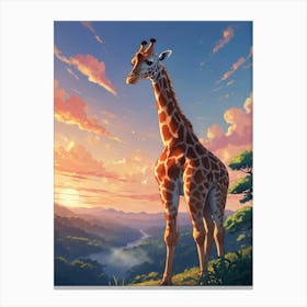 Giraffe 4 Canvas Print