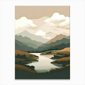 Landscape Painting 31 Canvas Print