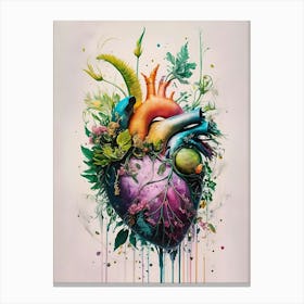 Heart Of Nature Canvas Print