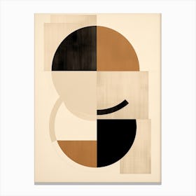 Bauhaus Rhapsody: Chromatic Harmony Canvas Print