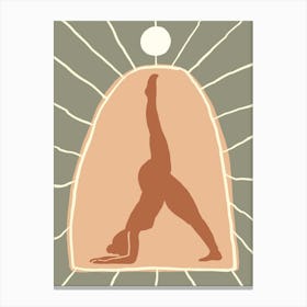 Yoga Pose 6 Canvas Print