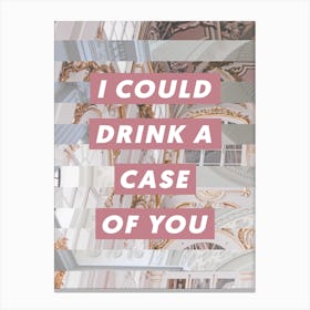 A Case Of You Canvas Print
