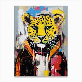 Street Cheetah 2 Canvas Print