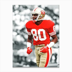 Jerry Rice San Francisco 49ers Canvas Print