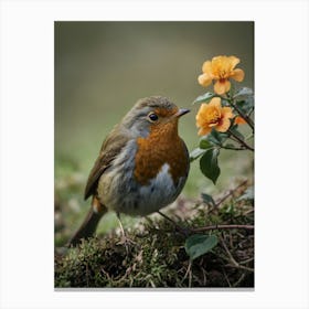 Robin 17 Canvas Print