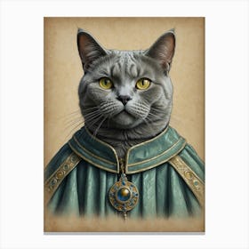 King Cat 2 Canvas Print