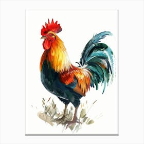 Rooster 11 Canvas Print