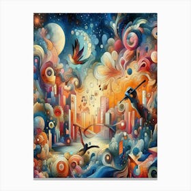 Cityscape 3 Canvas Print